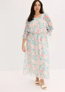 Maxi jurk van chiffon, bonprix
