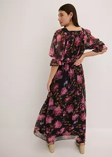 Maxi jurk van chiffon, bonprix