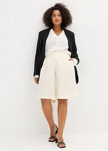 Bermuda van soepele viscosemix, bonprix