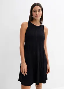 Gebreide jurk in A-lijn van een viscosemix, bonprix