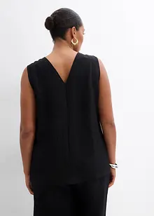 Blousetop van een crinkle-viscosemix, bonprix