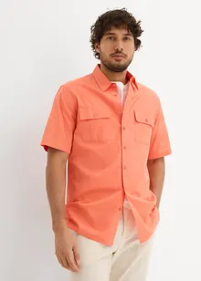 Overhemd van puur katoen met korte mouwen, bonprix