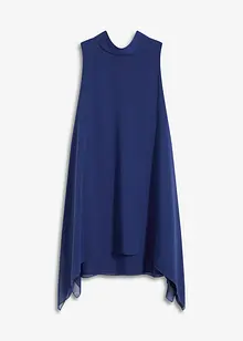 Chiffon jurk met sjaalkraag, bonprix