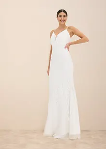 Trouwjurk met paillettenborduursel, bonprix