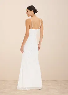 Trouwjurk met paillettenborduursel, bonprix