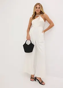 Jumpsuit van soepele satijn, bonprix