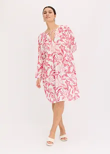 Gedessineerde tuniekjurk van soepele viscose, bonprix