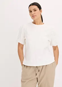 Shirt met kanten mouwen, bonprix