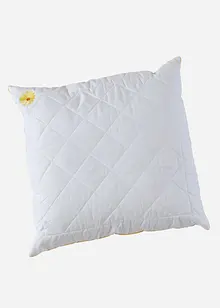 Donzen Touch kussen met geborduurde bloem, bonprix