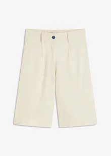 Bermuda met bandplooien, bonprix