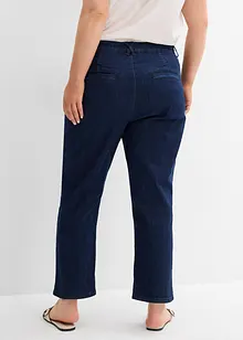 High waist straight jeans cropped, bonprix