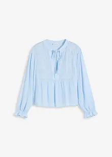 Blouse met broderie anglaise, bonprix