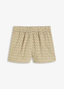 Short met broderie anglaise, bonprix