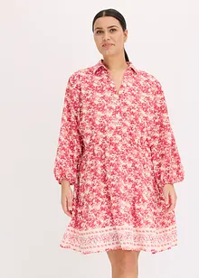 Jurk in linnen look, bonprix