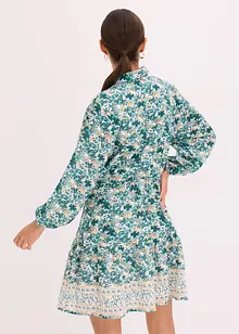 Jurk in linnen look, bonprix