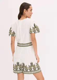 Jumpsuit met linnen, bonprix