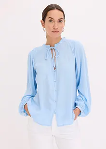 Blouse met gemetalliseerde strepen, bonprix