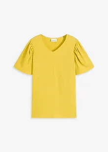 Shirt van gestructureerde crêpe, bonprix