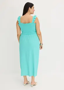 Jersey jurk, gesmokt, bonprix