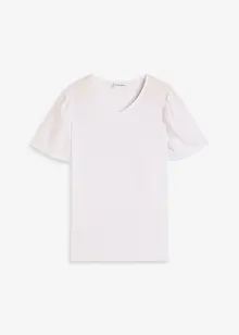 Shirt van gestructureerde crêpe, bonprix
