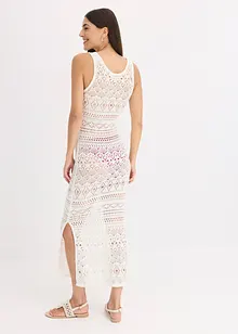 Maxi jurk in gehaakte look, bonprix