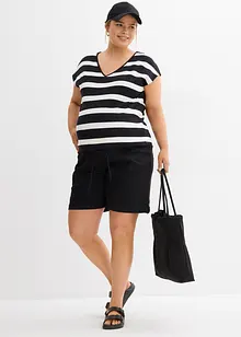 Oprolbare 2-in-1 zwangerschapsbermuda en -short, bonprix