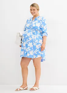 2-in-1 zwangerschapsjurk van vloeiende viscose, bonprix