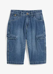 Jeans bermuda van puur katoen, loose fit, bonprix