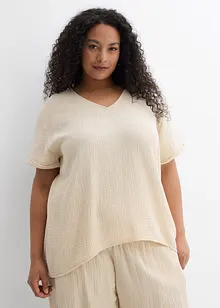 Shirt tuniek van zachte mousseline, bonprix