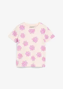 T-shirt van een elastische biologische katoenmix, bonprix