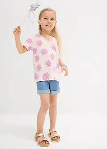 T-shirt van een elastische biologische katoenmix, bonprix