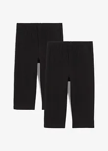 Capri legging van elastisch biologisch katoen (set van 2), bonprix