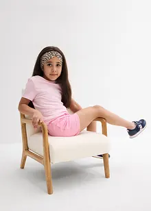 Jersey shorts van puur biologisch katoen (set van 2), bonprix