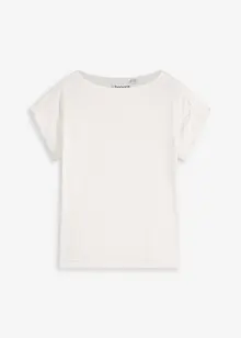 Viscose shirt met kant, bonprix