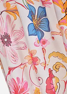 Gordijn van gerecycled polyester met bloemmotief (1 stuk), bonprix