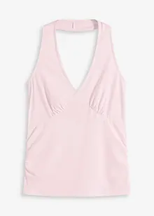 Top met halternek en diep decolleté, bonprix