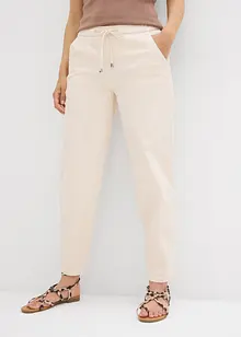 Barrel jeans met mid waist en comfortband, bonprix