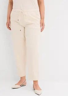 Barrel jeans met mid waist en comfortband, bonprix