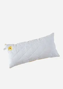 Donzen Touch kussen met geborduurde bloem, bonprix