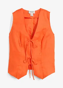 Blousetop van linnen, bonprix