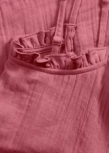 Shortama van mousseline met spaghettibandjes, bonprix