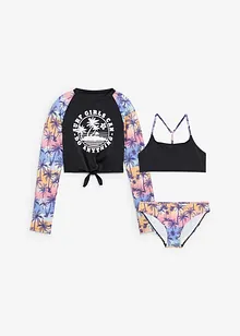 Bikini en zwemtop (3-dlg. set), bonprix