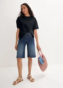 Oversized shirt met print achter, bonprix