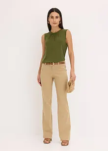 Stretch broek, bootcut, bonprix