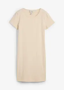 Jersey jurk met biologisch katoen en stretch, bonprix