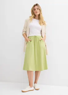 Jersey rok in een katoenmix, bonprix