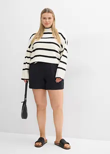 Mousseline short van katoen, bonprix