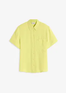 Blouse met borstzak en korte mouwen, bonprix