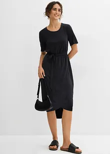 Aansluitende jersey jurk in een soepele viscosemix, bonprix