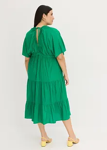 Midi jurk van soepele viscose, bonprix